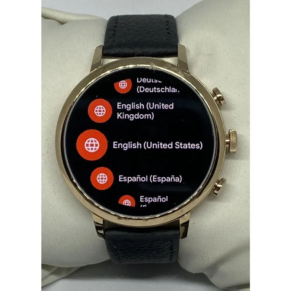 Fossil Gen 4 Authentic Digital Dial Smart Watch Custom Band FTW6020 DC514